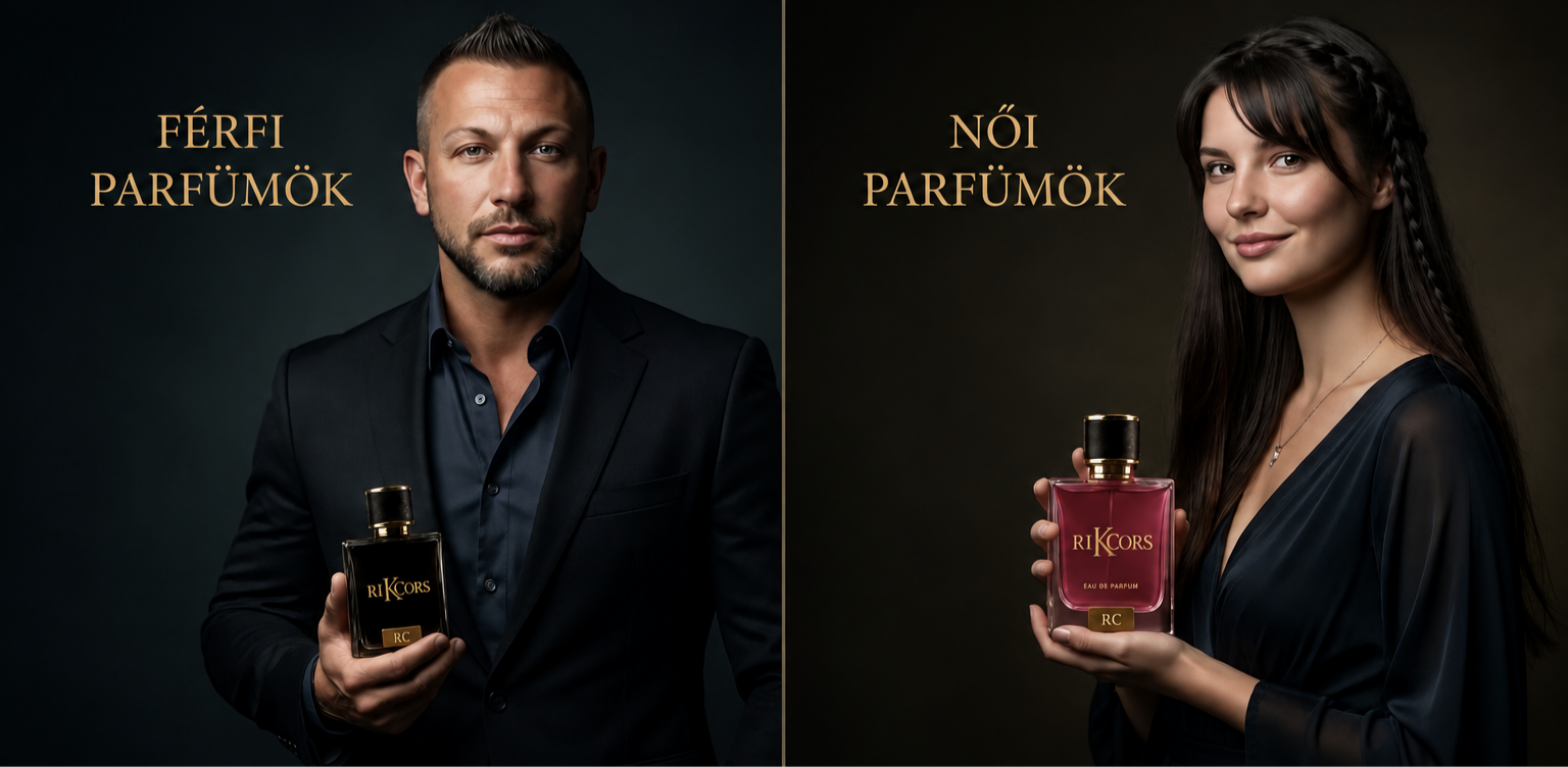 RikCors prémium Eau de Parfum parfümök